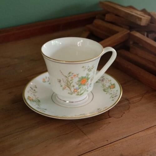 European Ceramic Turkish Coffee Cups Retro Creative High Quality Afternoon Tea Cups Office Porcelain Coffee Cup Set BA60BYD