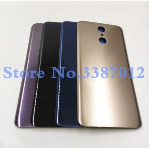 New Original Plastic Battery Cover Rear Housing Back Case For LG Q7 Q610 With Adhesive