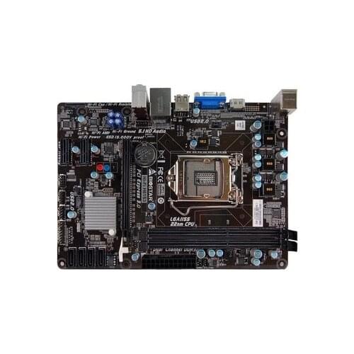 Original motherboard for Biostar Hi-Fi H61S3 LGA 1155 DDR3 16GB USB 2.0 for 22/32nm CPU H61 Desktop motherborad