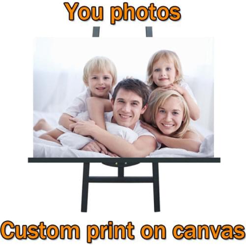 Custom Your Photos on Canvas Custom Prints Waterproof Spray Printing Custom Posters and Prints Custom Your Pictures Home Decor