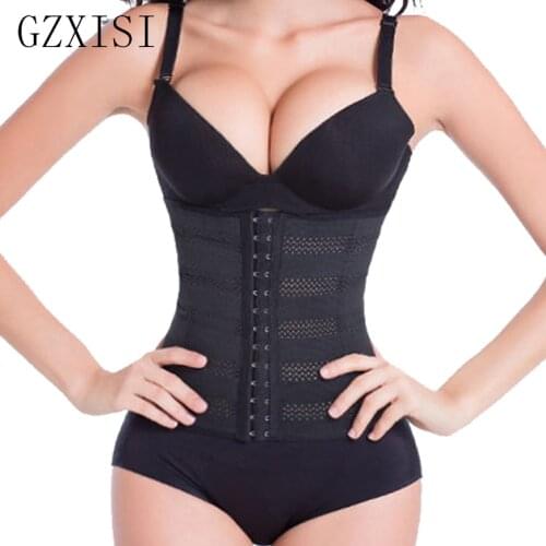 Plus Size Corsets and Bustiers White and Black Steel Boned Underbust Corset Waist Trainer Waist Trainer Corset