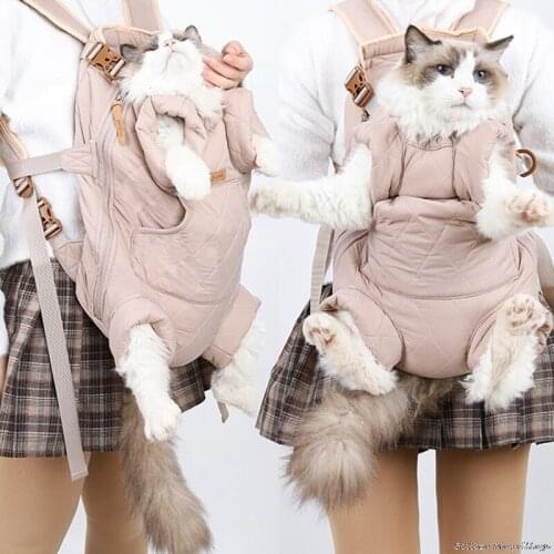 Carrier for Dogs Pet Dog Carrier Backpack Mesh Outdoor Travel Products Breathable Shoulder Handle Bags for Small Dog Cats