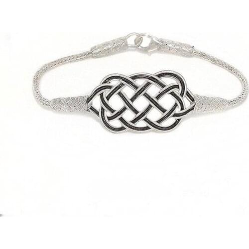 Silver Kazaz Knitting Bracelet