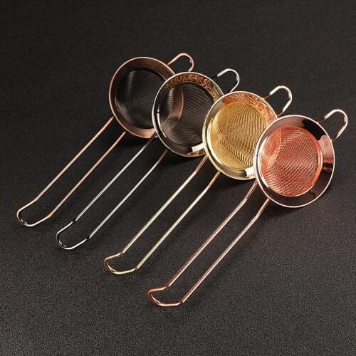 Bar Cocktail Strainer 304 Stainless Steel Cocktail Sieve Great For Removing Bits From Juice Fine Mesh Strainer Barware
