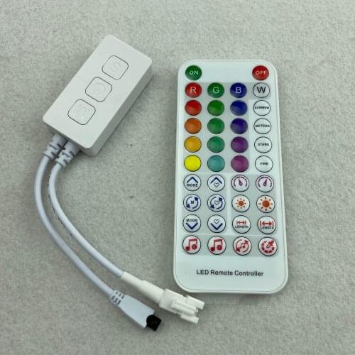 SP611E;led bluetooth music pixel controller;IR Remote Control for Addressable LED Strip WS2812B SK6812 WS2811 WS2815