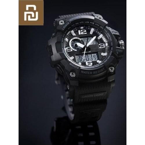 Youpin 50ATM Waterproof Electronics Display Watch Time Display Calendar Countdown Outdoor Sport Digital TwentySev Watch
