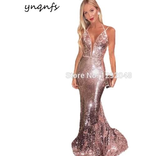 Вечерние платья YNQNFS China At AliExpress