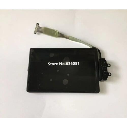 Repair Parts LCD Display Screen Ass'y with Hinge Flex Cable (Black) For Canon EOS M50 , EOS Kiss M
