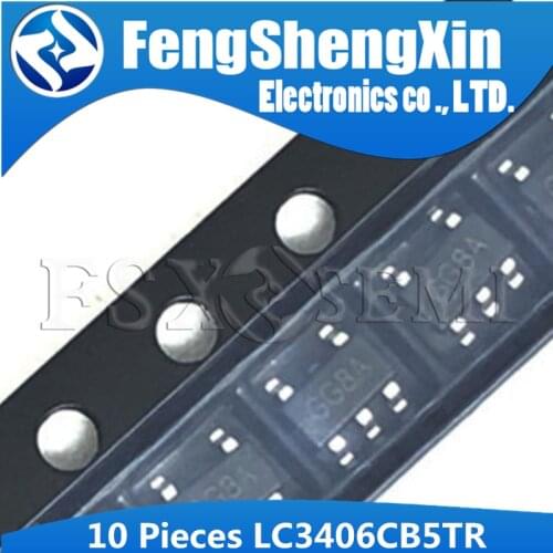 10PCS LC3406CB5TR SOT23-5 LC3406 GG SOT23 Synchronous step-down converter IC