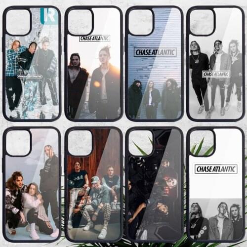 Chase Atlantic Music Fashion Phone Case for iPhone 11 12 pro XS MAX 8 7 6 6S Plus X 5S SE 2020 XR Hard TPU PC cover funda shell