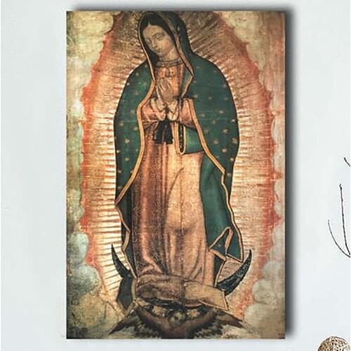 Full Square Drill 5D DIY Diamond Christian Virgin Mary Painting Picture Embroidery Mosaic Cross Stitch Craft Wall Art Decoration