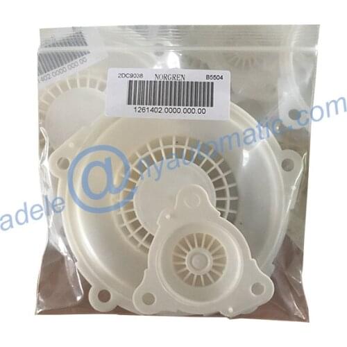 1261402 1.5 inch double diaphragm repair kit fitted for Norgren type pulse jet solenoid valve 8296600