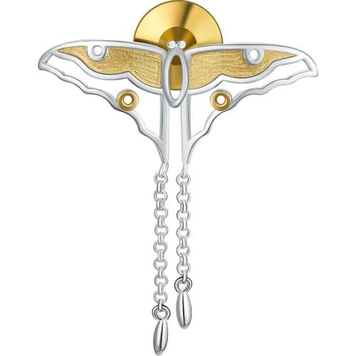 Lotus Fun Butterfly Brooches For Clothes