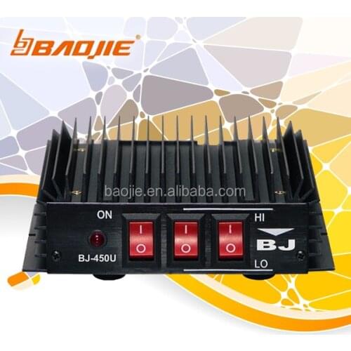 Best amplifier!!! mini amplifier for walkie talkie BJ-450U radio communication