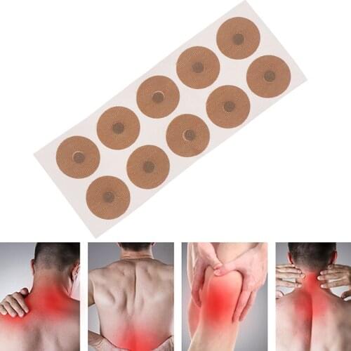 10Pcs/Sheet Body Pain Relief Health Magnet Natural Acupoint Therapy Tool Body Care Sheet Magnetic Therapy Patches Magnet