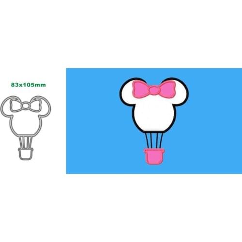 Metal Cutting Dies Hot Air Balloon for DIY Scrapbooking Decorative Embossing DIY Paper Cards