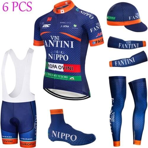NEW TEAM vini cycling clothing 20D bike shorts FULL Suit Ropa Ciclismo quick dry bicycling jersey Maillot sleeves warmers