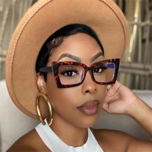 Transparent Rectangle Glasses Frame Women Men Optical Spectacle Eyeglass Clear Lens Vintage Regular Glasses Gafas Okulary Square