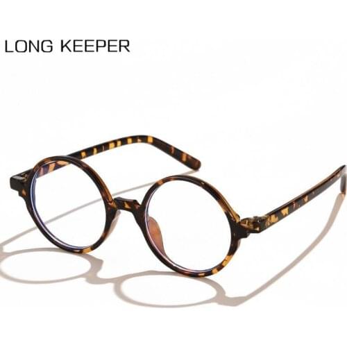 Anti-Blue Light Glasses Frame Women Brand Designer Fashion Round Eyeglasses Men Clear Lens Optical Frames Computer Game Eyewear