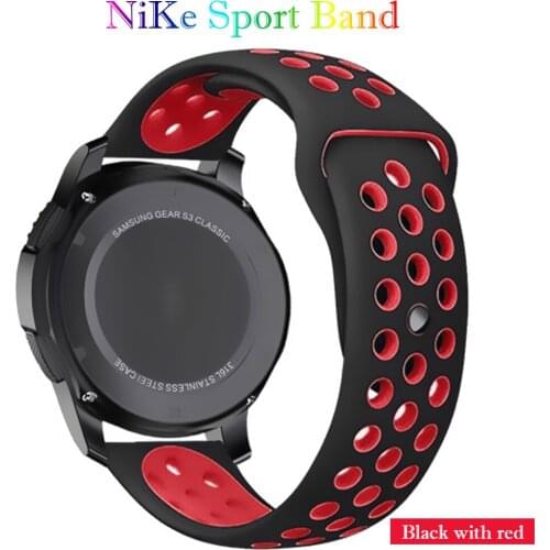 20mm22mm Band for Samsung Galaxy Watch 3 45/46mm/42mm Gear S3 /Active 2 Silicone Bracelet Correa Huawei Watch Gt 2-2e-pro Straps