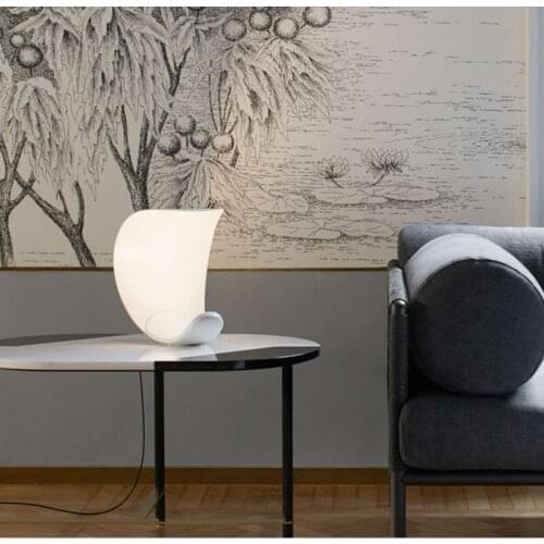 Italy design LED moon table lamp living room study bedroom bedside lamp home decoration touch desk lamp Indoor lighting fixtures