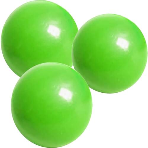 1/3/4Pcs Stick Wall Ball Fluorescent Sticky Wall Ball Sticky Target Ball Decompression Throw Fidget Toy Children Gift