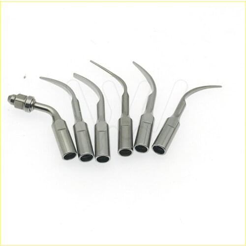 10 PCS Dental Scaling Perio Tips for Satelec DTE NSK Ultrasonic Scaler Handpiece Teeth Whitening GD1 /GD2 /GD3 /GD4 /GD5/ GD6