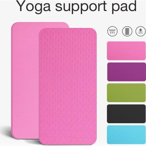 2Pcs/Set Yoga Knee Pad Mat Elbow Cushion Knee Protector Anti-slip Mats for Pilates Floor Workouts Non-Slip Yoga Kneepad
