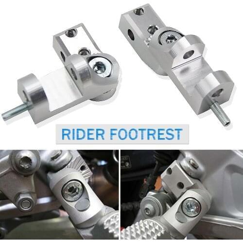 FOR Kawasaki Versys 2008 Z750S Zephyr 550 Motorcycle Accessorie Rear Footrests Foot pegs Z 750 S Zephyr550
