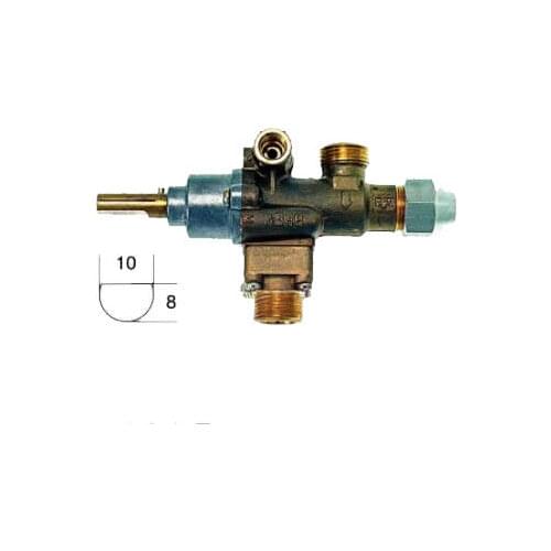 AMBACH 5060909122 gas tap PEL type 22S/V gas inlet M20x1.5 (tube 12mm) PEL 791804