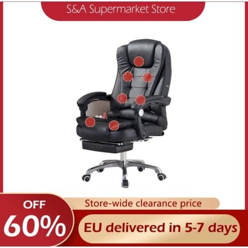 Free shipping Massager Chair office chair Fast Deliver Computer Chair, PU Leather Chair suit for Man reclining boss chair