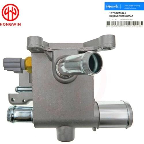 LF01-1517Z-Z14-CN,LF01-1517Z,1S7G8K556AJ,1S7G8K556AJ Water Outlet Engine Coolant Thermostat Housing With Sensor For Mazda 3 5 7