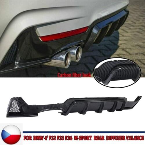 MagicKit M Performance Rear Bumper Lip Diffuser For 14-18 BMW F32 F33 F36 4-Ser 428i 430i