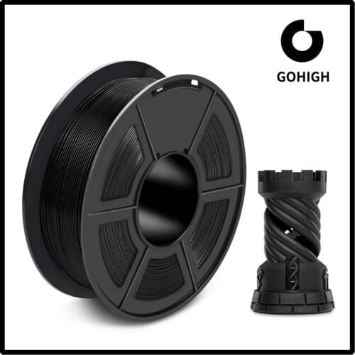 GOHIGH PETG 1.75mm 1KG 2.2lb3D Printer Filament s Spool NEW Stock Support Wholesale Order for Education DIY, Commerce Design
