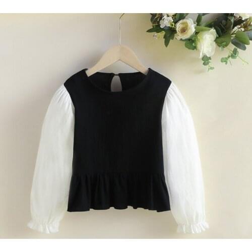 New Spring Autumn Girls Clothes Patchwork Long Sleeve Kids Coats Fashion Kids Clothes Children Clothes Jackets Teen Tops 5-10Y