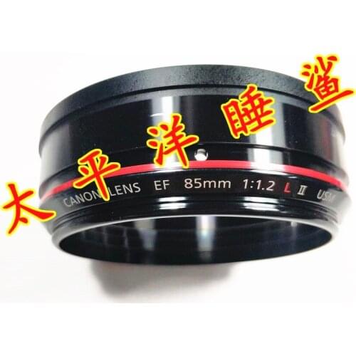 For Canon EF 85mm F/1.2 L II USM Lens Barrel Front Ring Red Circle Nameplate Ring NEW Original
