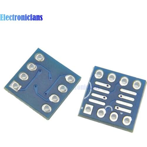 50PCS SOP8 SO8 SOIC8 TO DIP8 Interposer board pcb Board Adapter Plate New