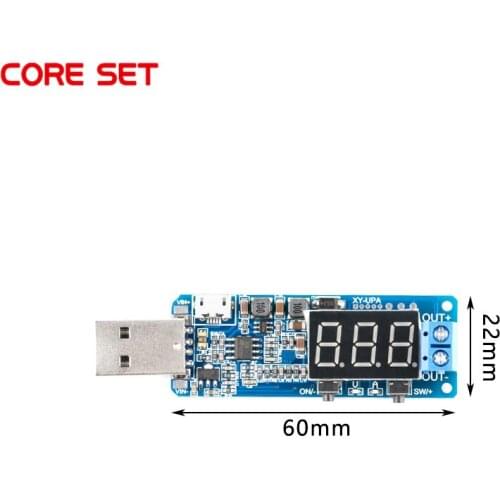 CNC USB Step Up Step Down Power Supply Module USB Buck-Boost Power Supply Regulator Module 5V to 3.3V 9V 12V 24V Original