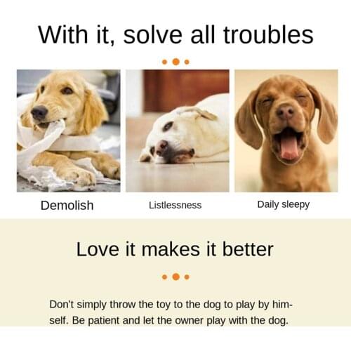 Puppy Dog Soccer Training Hunting Water Tug Fetch Ball Toy for Small Dogs