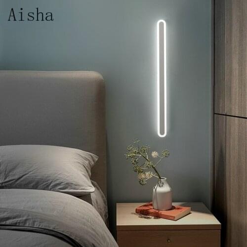 Long Strip Bedroom Wall Light Porch Simple Modern LED Decoration Living Room Lamp Line Wall Lamp Led Wall Light Bedroom Light