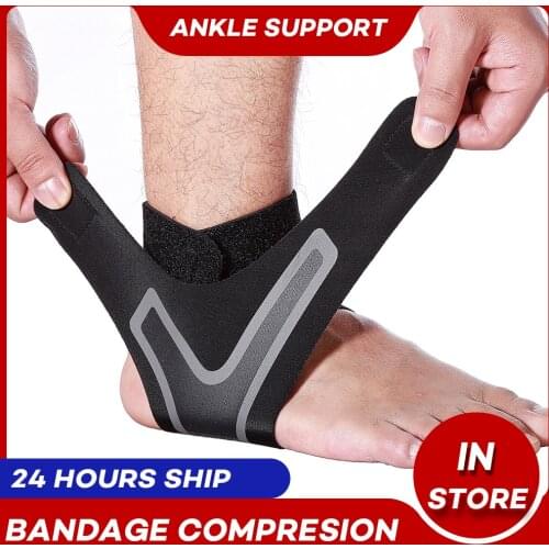Tobilleras Adjustable Ankle Weights Sportswear Elastic Running Basketball Ankle Brace tornozeleira esporte Sport Ankle Support