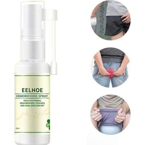 Hemorrhoids Treatment Spray Mixed External & Internal Anal Fissure Pain Relief Chinese Herbal Hemorrhoids Treatment Health Care