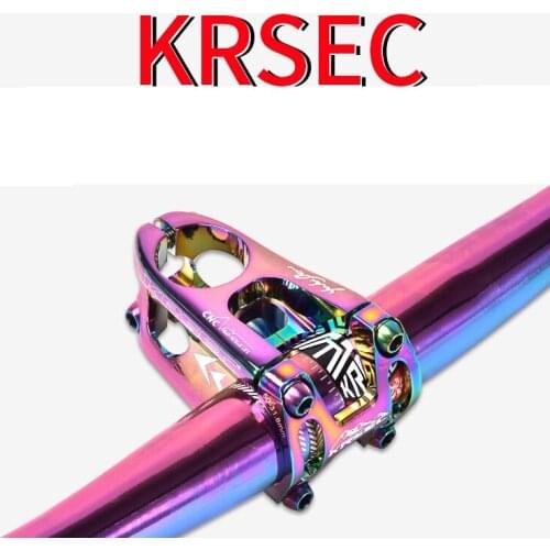 Mountainous colorful handlebar bike speed drop extension long Yan handle 800MM handlebar + aluminum alloy short riser