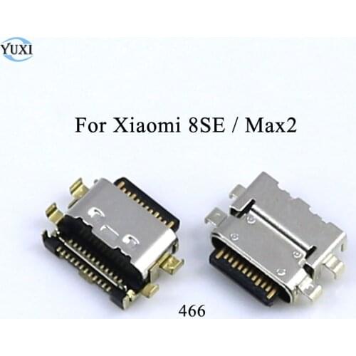 YuXi 1pc For Xiaomi 8 SE / Mi Max 2 USB Charging Port Connector Plug Jack Socket Dock