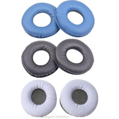 1Pair Soft Foam Ear Pads Earpads Cushion Cover for WH-CH500 MDR-ZX330BT Mdr ZX330 ZX310 ZX300 ZX600 Headphone J19 21 Dropship