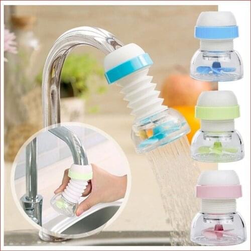 1PC Adjustable Collapsible Tap Water Household Faucet Tap Water Clean Purifier Filter Splash-proof Shower