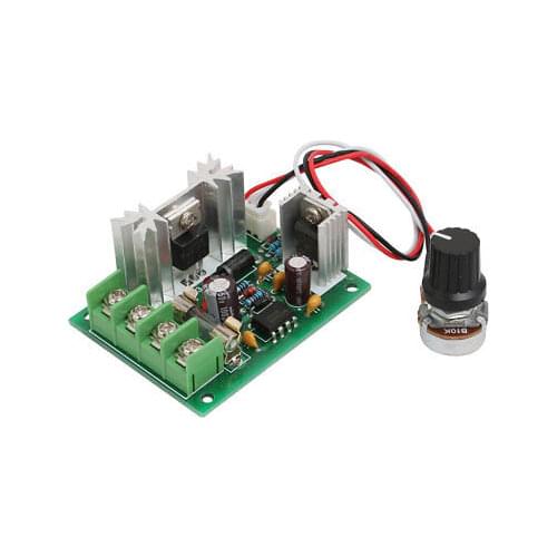 10V-30V 120W Potentiometer Adjustable Pulse Modulation Motor Speed Controller
