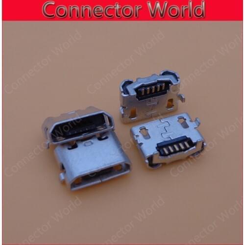 100pcs mini micro usb jack connector for Dell VENUE 8 PRO 5830 Venue 7 socket charging port dock plug replacement repair 5 pin