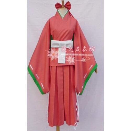 2017 Future Diary Tsubaki Kasugano kimono Cosplay Costume