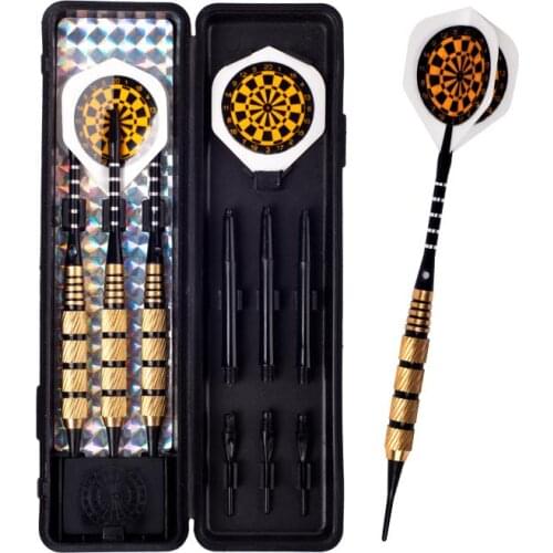 3 pcs/set of Professional 14 or 18 grams copper Soft tip dart toys Aluminium Dart shafts Alloy Alu Stems